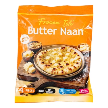 Frozen Isle Butter Naan 320g