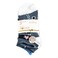 Cottny Girls' Assorted Ankle Socks 5-Pack