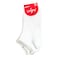 Cottny Women's White No-Show Socks 5-Pack