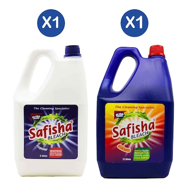 Safisha Bleach Regular &amp; Colour 2.25l