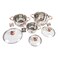 Io Kv S/S Cooking Pot 6Pc Set #1789