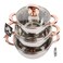 Io Kv S/S Cooking Pot 6Pc Set #1789