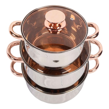 Io Kv S/S Cooking Pot 6Pc Set #1443