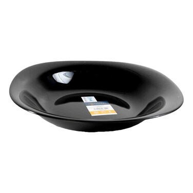 Shokki Square Black Soup Plate 23cm