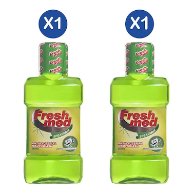 Freshmed Mouth Wash Spearmint 250ml x 2