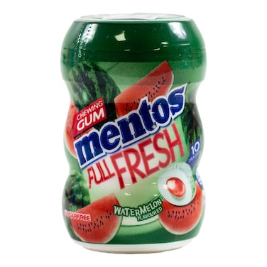 Mentos Full Fresh Watermelon Sugar-Free Chewing Gum 17.5g
