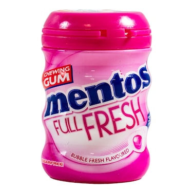 Mentos Full Fresh Bubble Fresh Sugar-Free Chewing Gum 61.25g