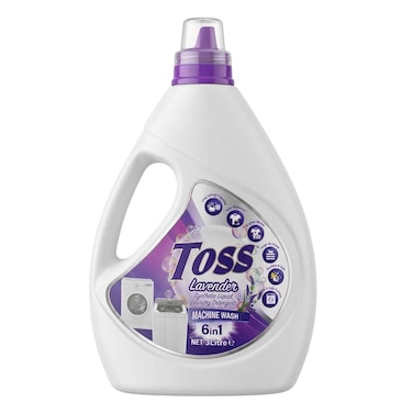 Toss Lavender Liquid Machine-Wash Laundry Detergent 3l