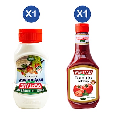 Peptang Mayonnaise &amp; Tomato Ketchup 700g Combo