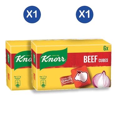 Knorr Beef Soft Cube 8g x 6 x 2