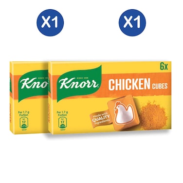 Knorr Chicken Soft Cube 8g x 6 x 2