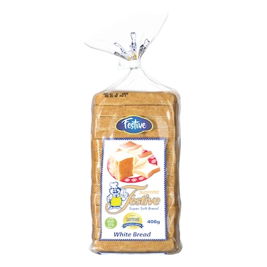 Festive Milky White Bread 400g X2