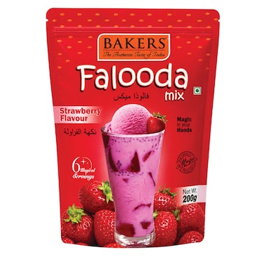 Bakers Falooda Mix Strawberry 200g