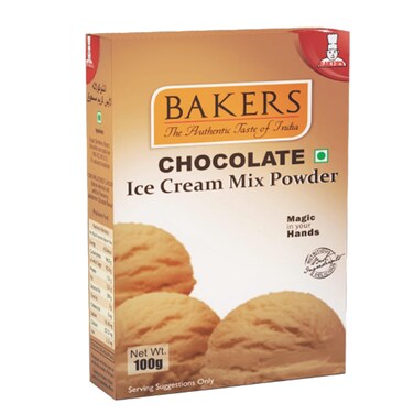 Bakers Ice Cream Powder Chocolate 100g