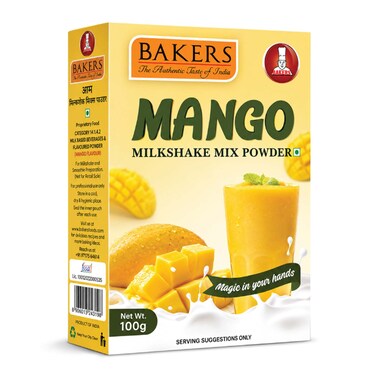 Bakers Milk Shake Powder Mango 100g