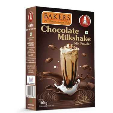Bakers Milk Shake Powder Chocolate 100g