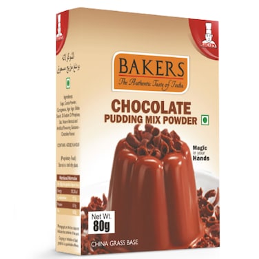 Bakers Pudding Mix Chocolate 80g