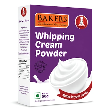 Bakers Whipping Cream Powder 50g