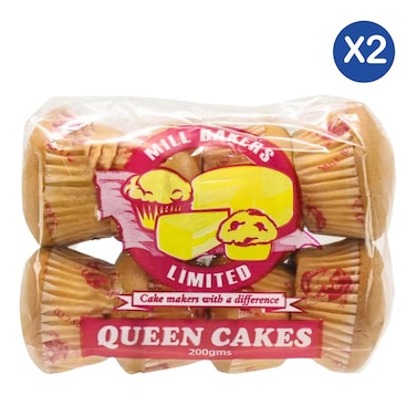 Millbakers Queen Cupcakes 200g x2