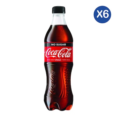 Coca Cola Zero Drink 500ml x6