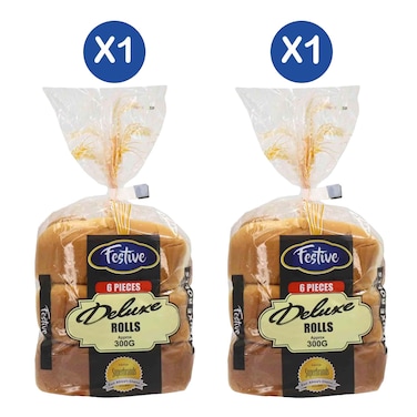 Festive Deluxe Rolls 300g x2