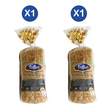 Festive Super Seeded Bread 400g x2