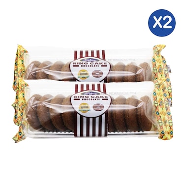 Festive Ring Cake Chocolate 90g x2
