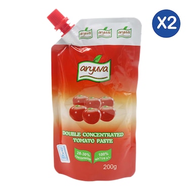 Aryuva Double Concentrated Tomato Paste Pouch 200g x2