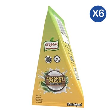 Aryuva Coconut Cream 65ml x6