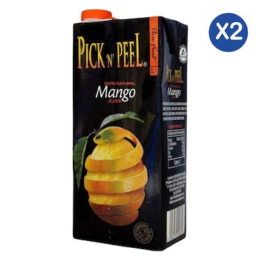 Pick N Peel Mango Juice 1l x2