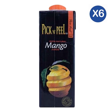 Pick N Peel Mango Juice 250ml x6