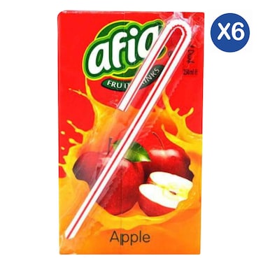 Afia Apple Juice 250ml x6