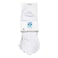 Estilo Cotton Mens Socks White 3pcs
