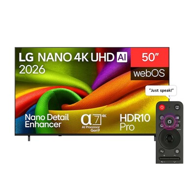 LG TV 50 50NU840B6LA NANO UHD SMRT