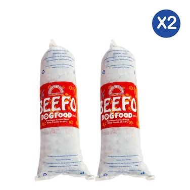 Farmers Choice Beef Dog Food 2kg x2