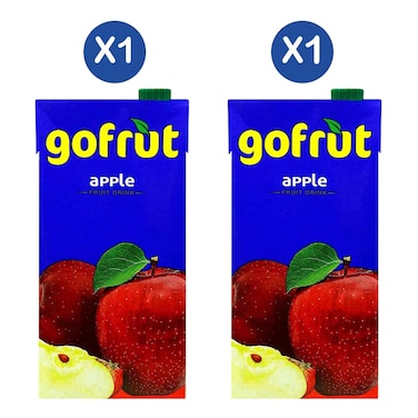 Gofrut Apple Juice 1l x 2