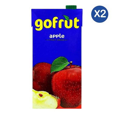 Gofrut Apple Juice 1l x 2