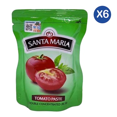 Santa Maria Double Concentrated Tomato Paste 70g x6
