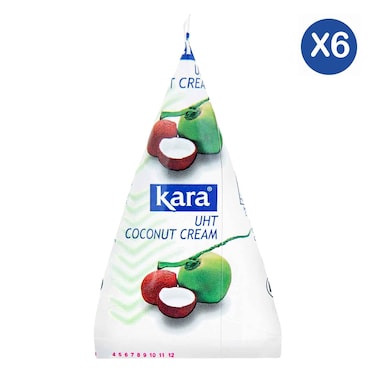 Kara Uht Coconut Cream 24% 65ml x 6