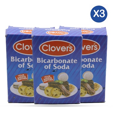 Clovers Bicarbonate Soda 100g x 3
