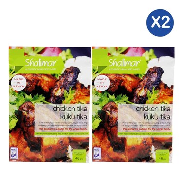 Shalimar's Chicken Tikka Mix 46g x2