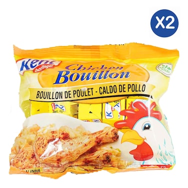 Kent Chicken Bouillon Cubes 4g x 25pcs x2