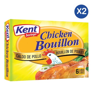Kent Chicken Bouillon Cubes 60g x 6pcs x2