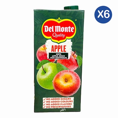 Del Monte Pure Apple Juice 250ml x6