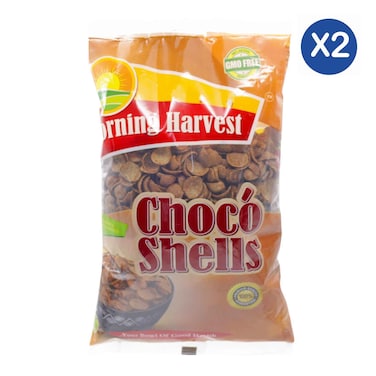 Morning Harvest Choco Shells Bag 250g x2