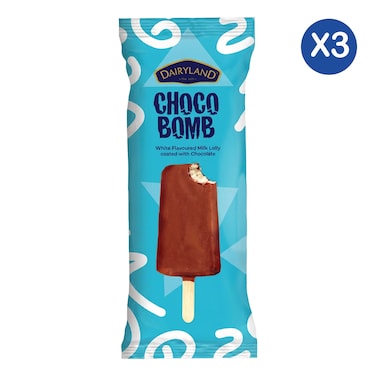 Dairyland Chocolate Bomb Ice Cream 60ml &times;3