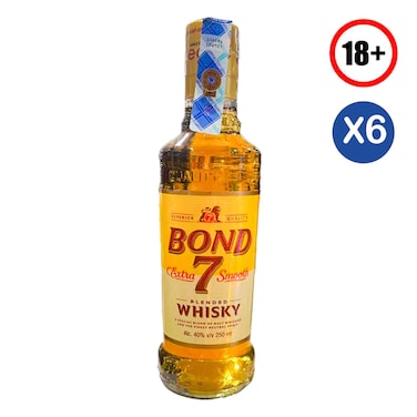 Bond 7 Extra Smooth Whisky 250ml &times;6