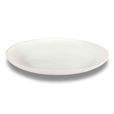 Storesome Opal White Plate FLSTP105 10.5inches