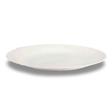 Storesome Opal White Plate LXP105 10.5inches