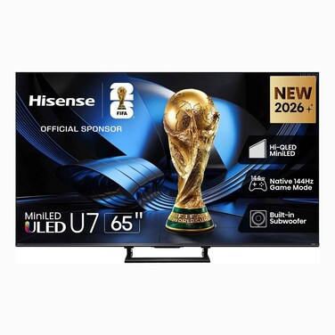 Hisense U7S MiniLED Smart TV 65 Inch 4K UHD 144Hz 65U7S